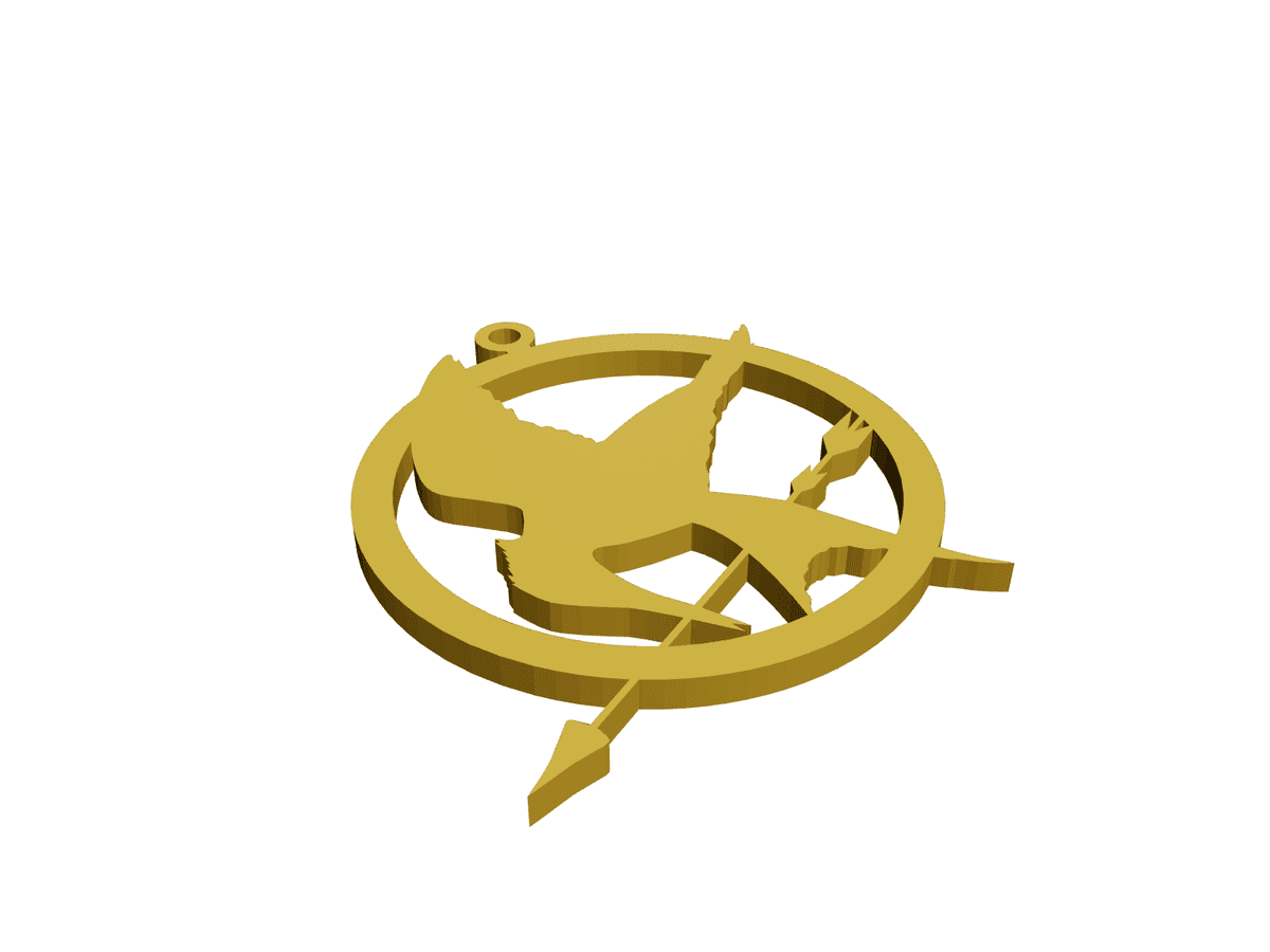 Llaveros Keychain Set with Mockingjay and Tech Logos