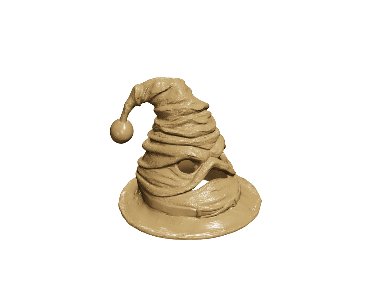 Santa S Sorting Hat Mini Christmas Lamp Serev3D