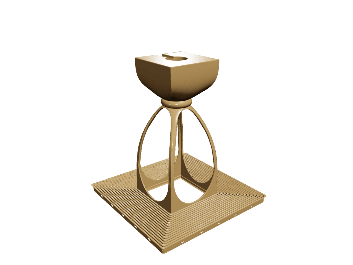 Free Support In Place Folding Lamp 2 Stars