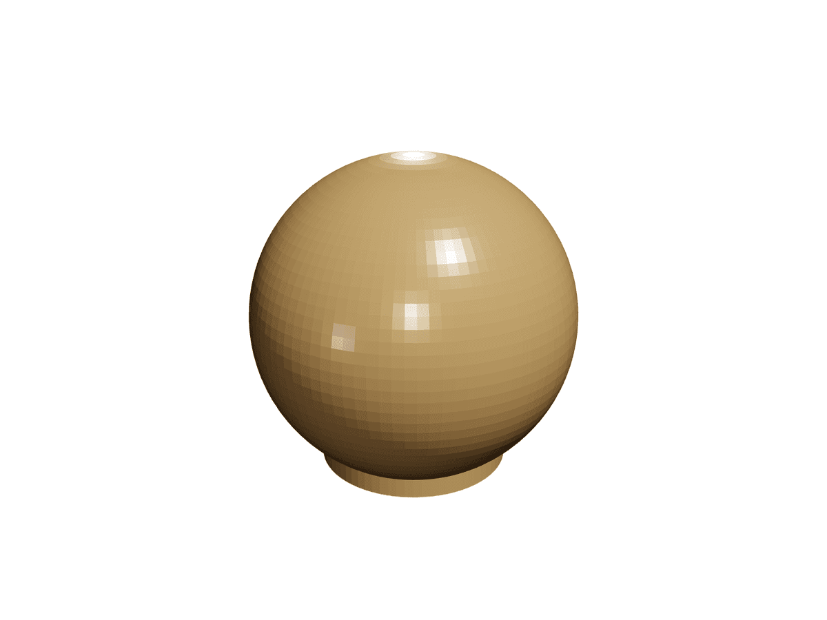 Designer Framed Ball Lamp