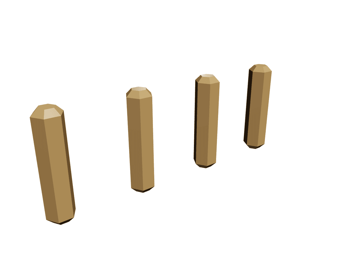 X 4 Pins Lamp