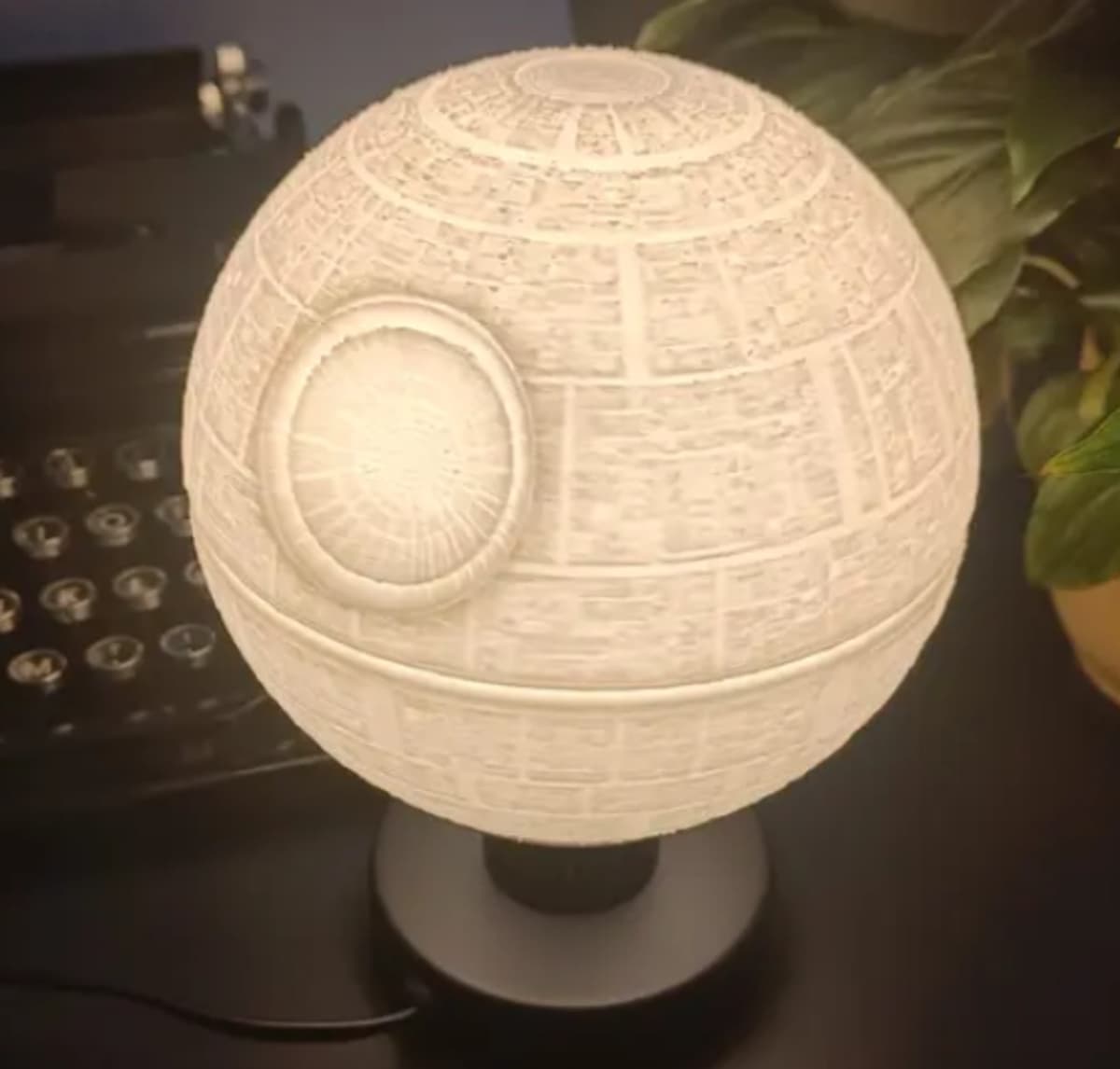 Death Star Desk Lamp