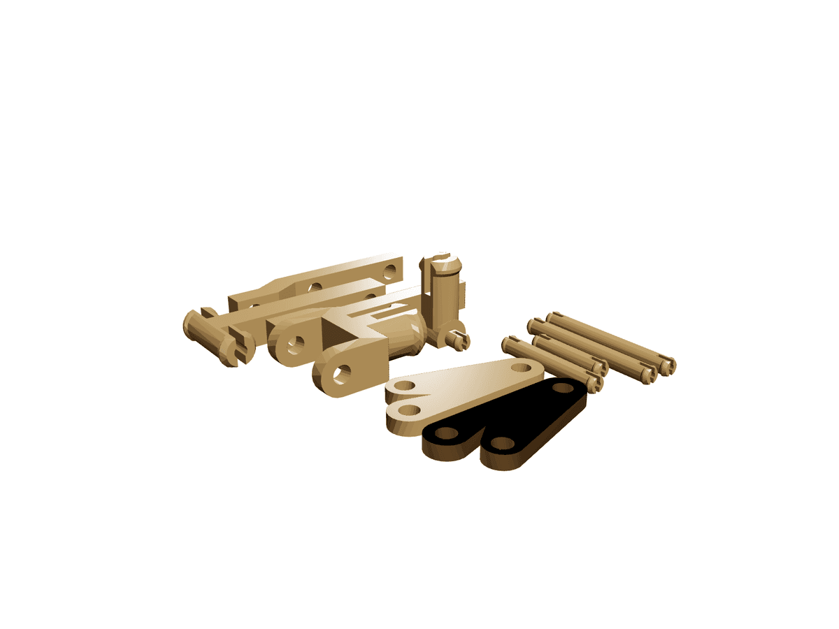 Luxo Arm TOM Plates Lamp