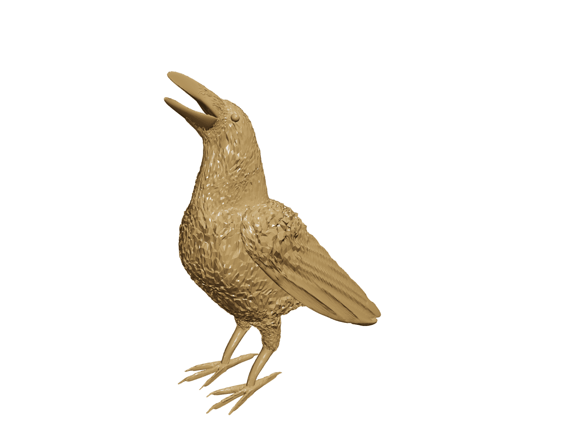 Crow Lamp