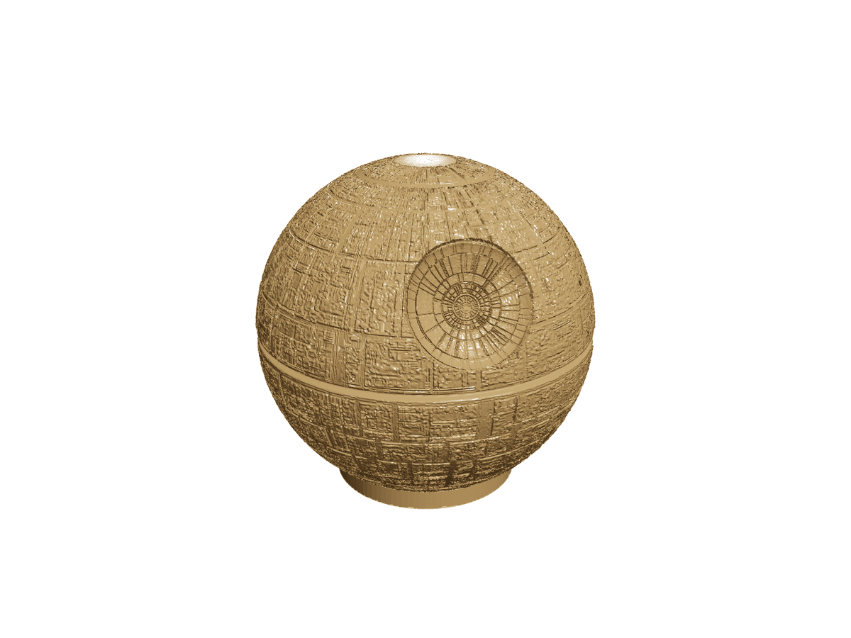 Death Star Lamp Ikea Fado 17cm