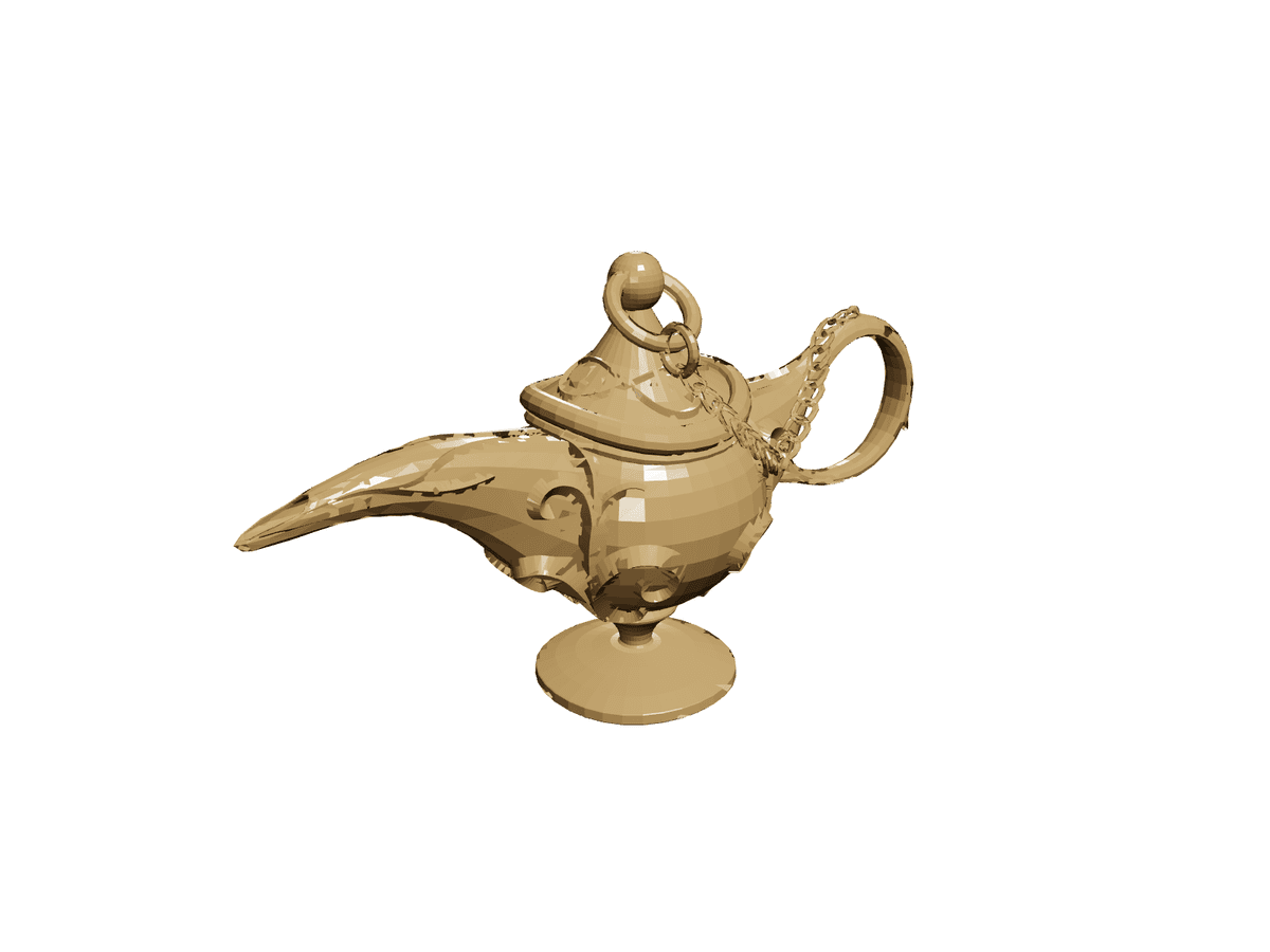 Stylized Djinn Lamp