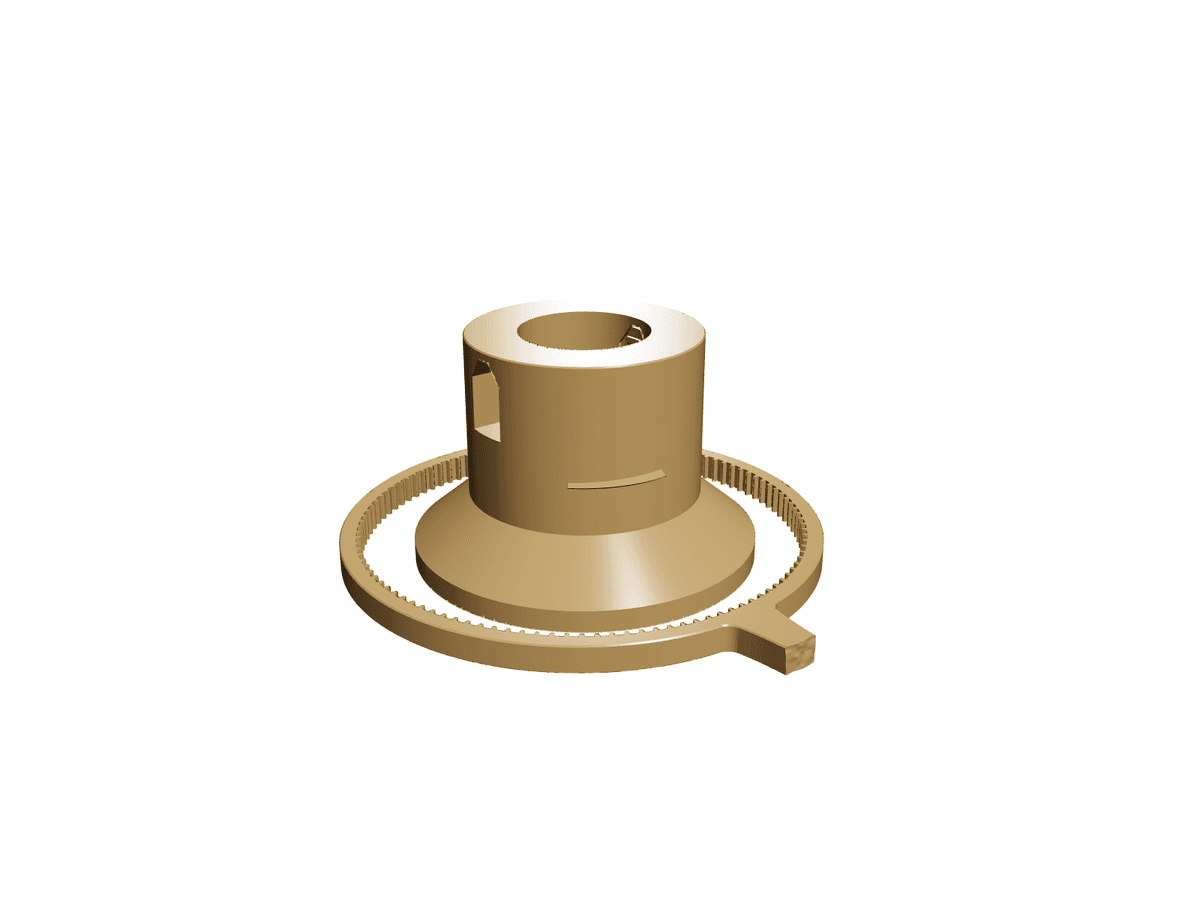 Gear And Plug Lamp