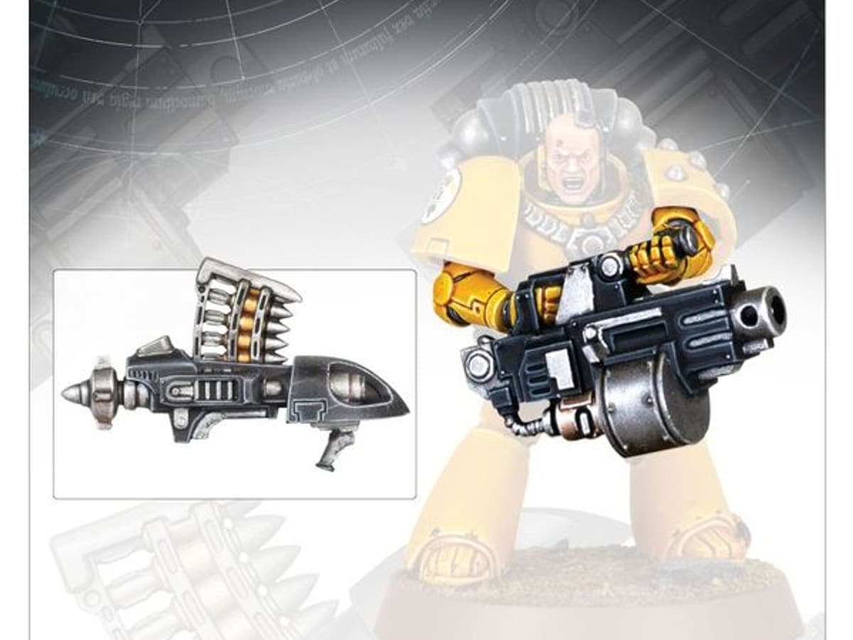 Iron Hands Missile Launcher Team Weapons