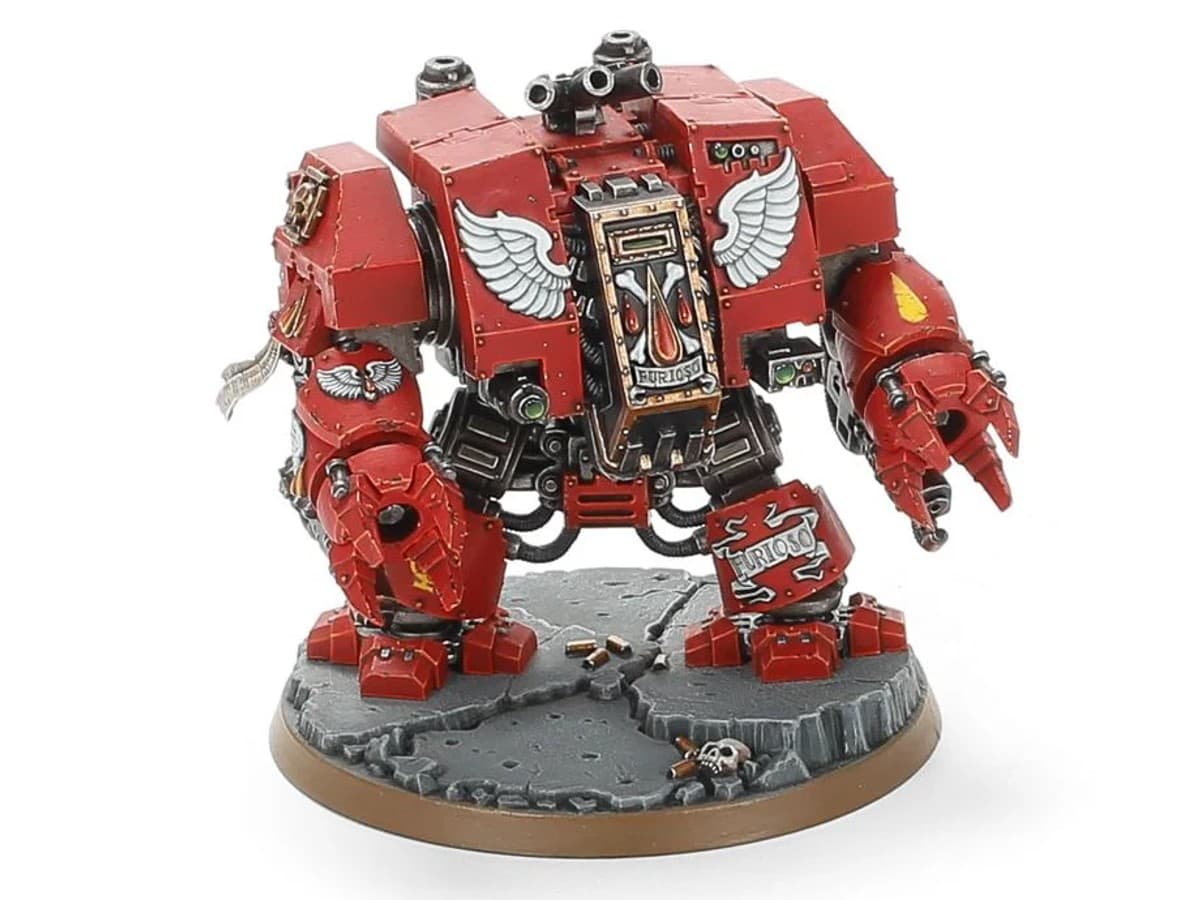 Blood Angels Chaos Dreadnought