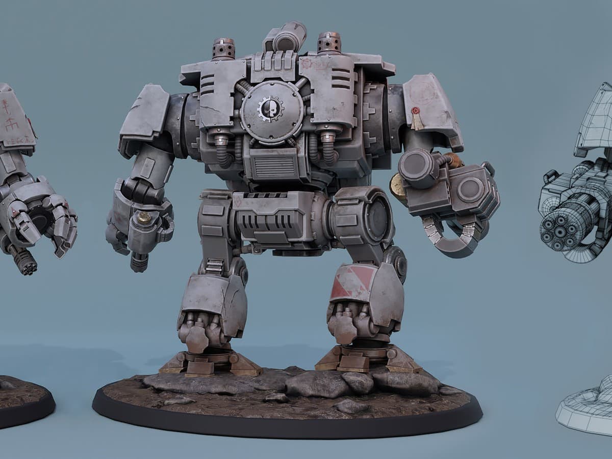 Chaos Dreadnought Heads