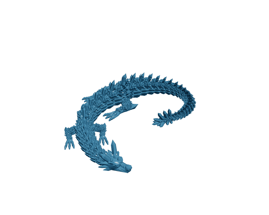 Crystal Dragon — Articulated Flexi