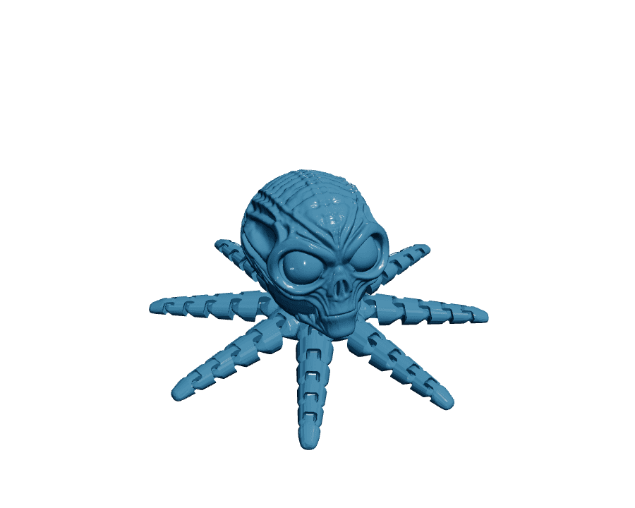 Octo-Alien — Articulated Flexi