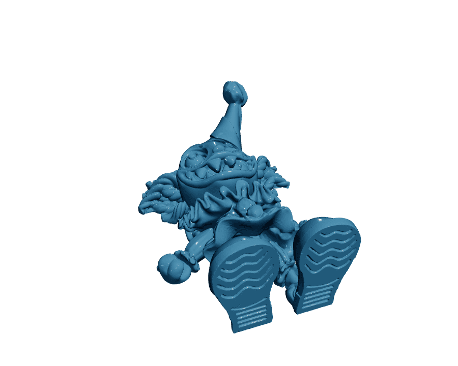 Creepy Clown — Articulated Flexi
