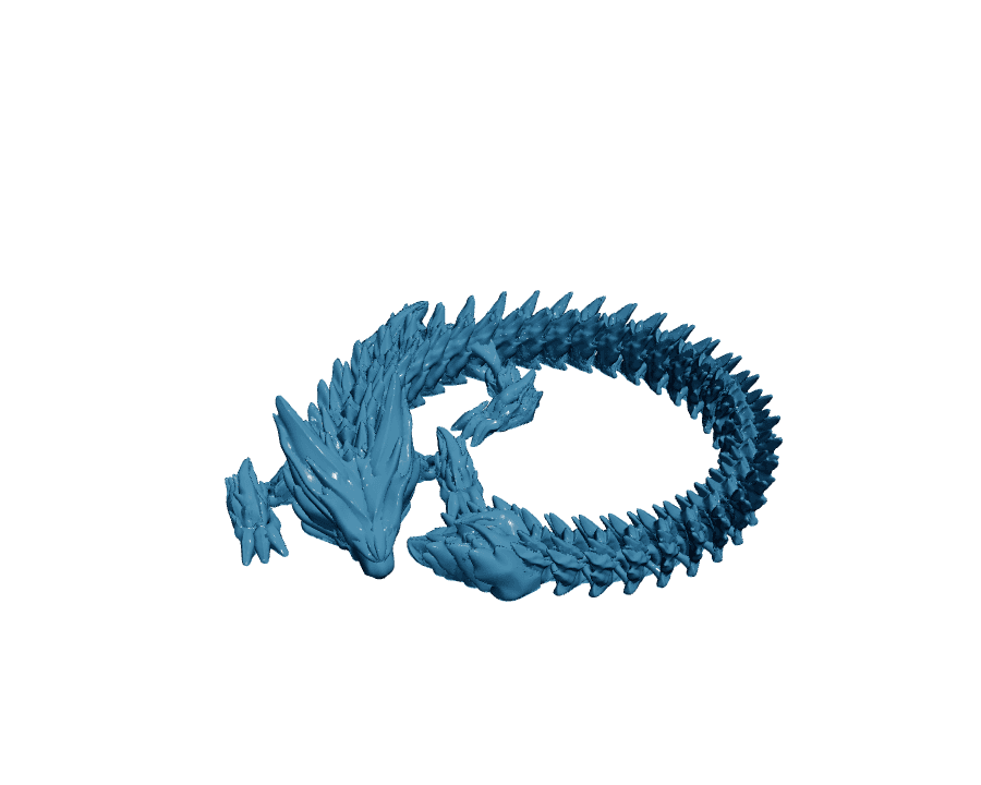 Oriental Dragon — Articulated Flexi