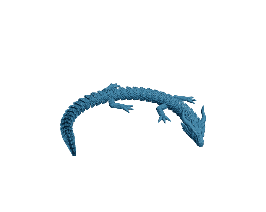 Nature Dragon — Articulated Flexi
