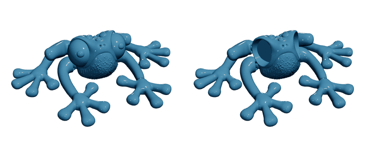 Cute Frog — Articulated Flexi