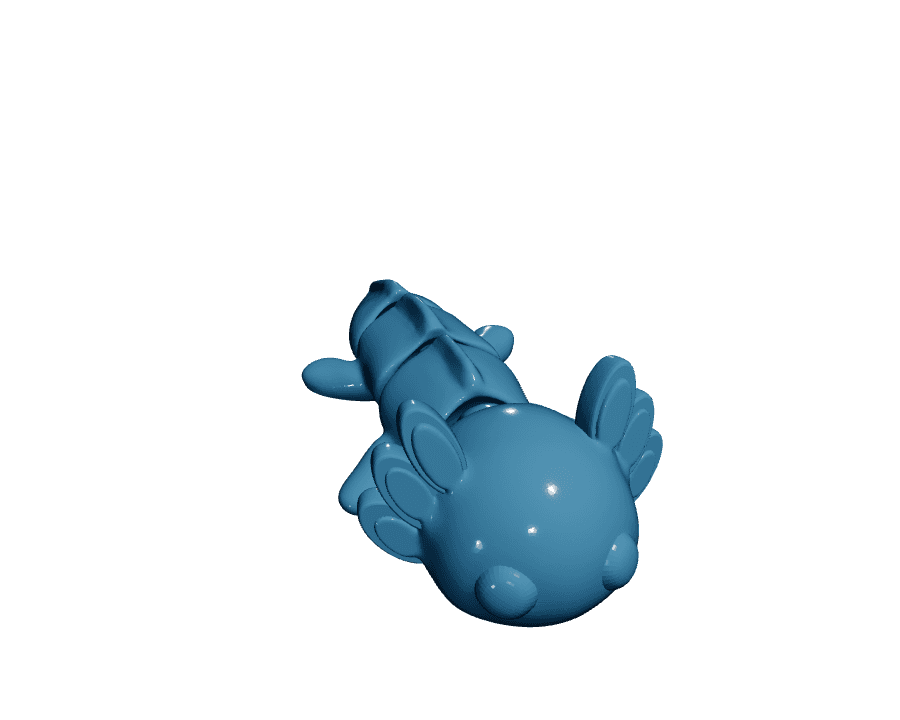 Chibi Axolotl — Articulated Flexi