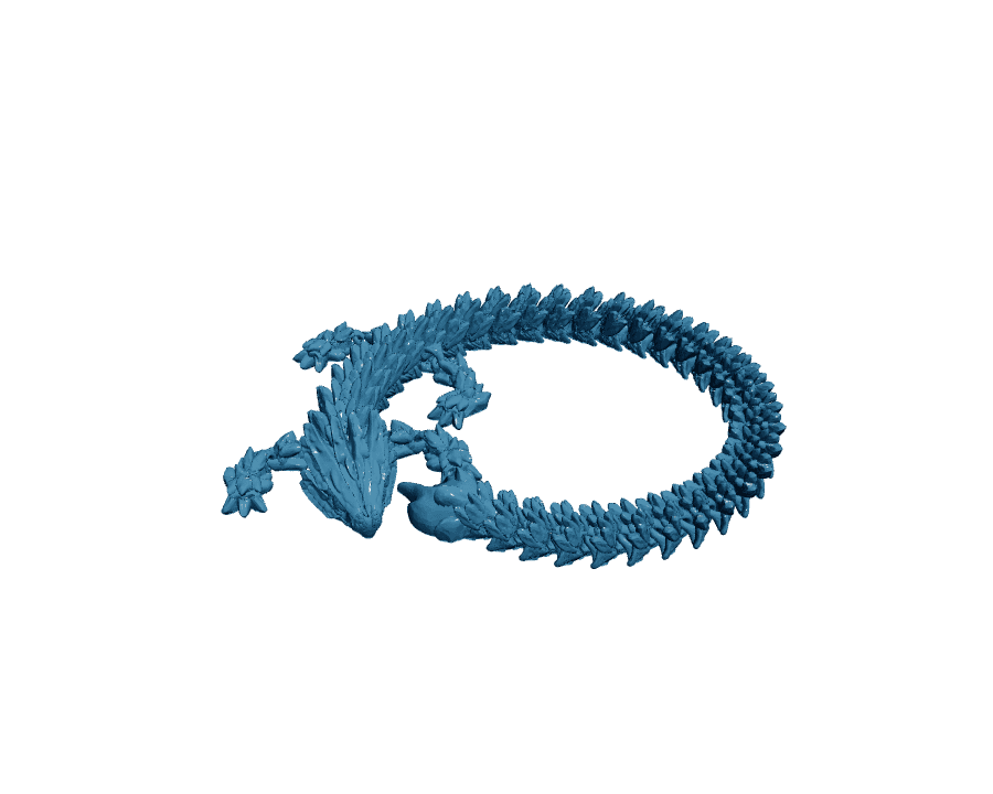 Lava Dragon — Articulated Flexi