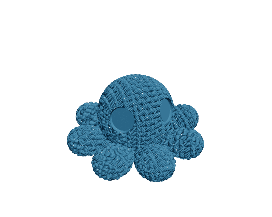 Crochet Octopus — Articulated Flexi
