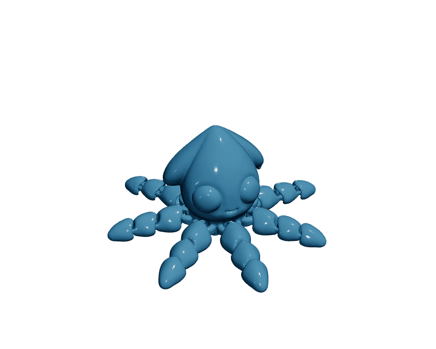 Mini Squid — Articulated Flexi