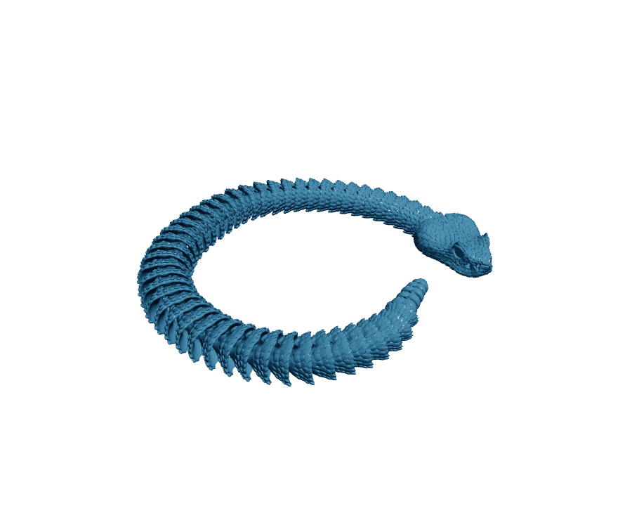 Sidewinder Rattlesnake — Articulated Flexi