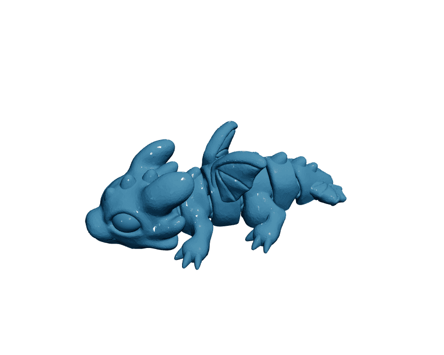 Chibi Dragon — Articulated Flexi
