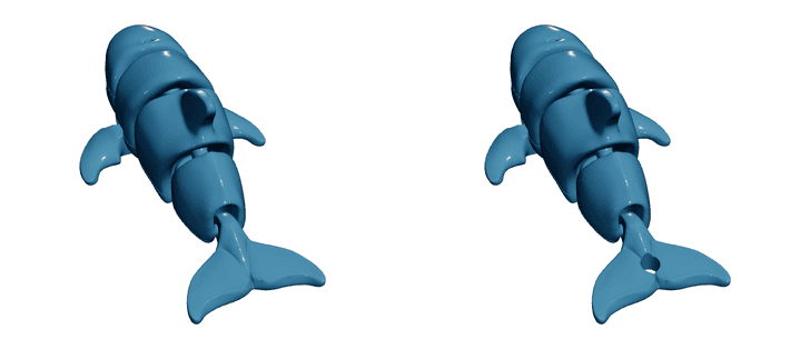 Mini Dolphins — Articulated Flexi