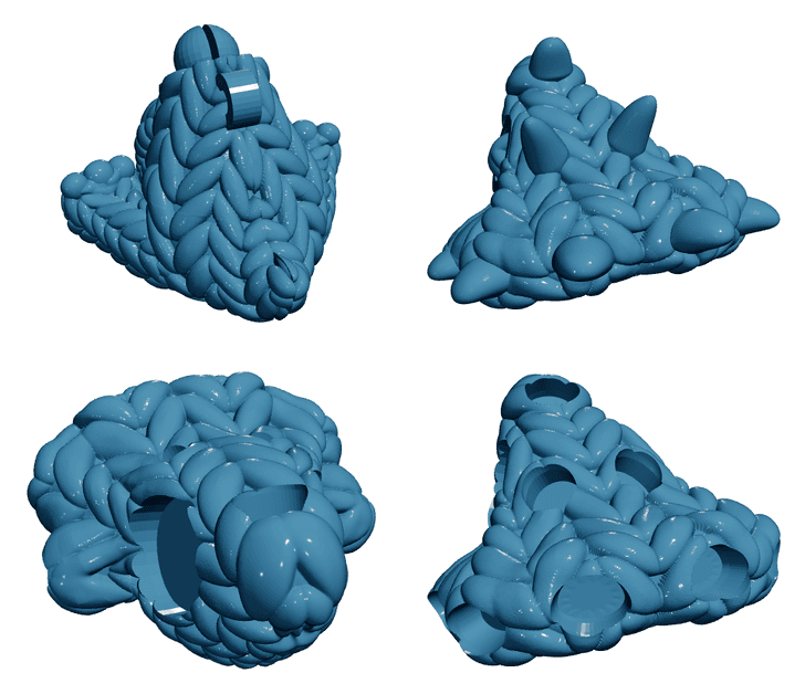 Triceratops — Articulated Flexi