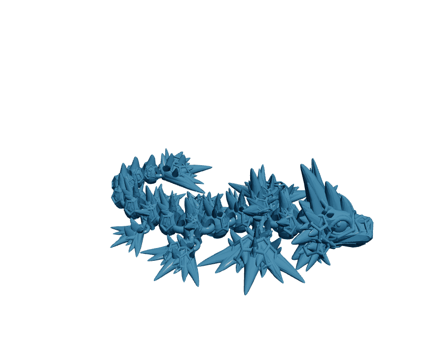 Baby Void Sea Dragon — Articulated Flexi