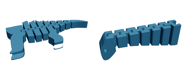Brachiosaurus — Articulated Flexi