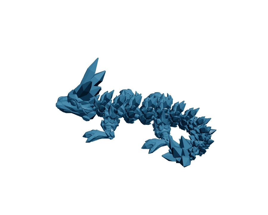 Baby Crystal Dragon — Articulated Flexi