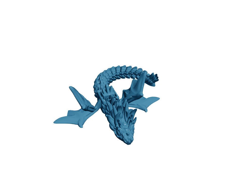Dragon Biplane — Articulated Flexi