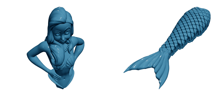 Mermaid Mandy — Articulated Flexi