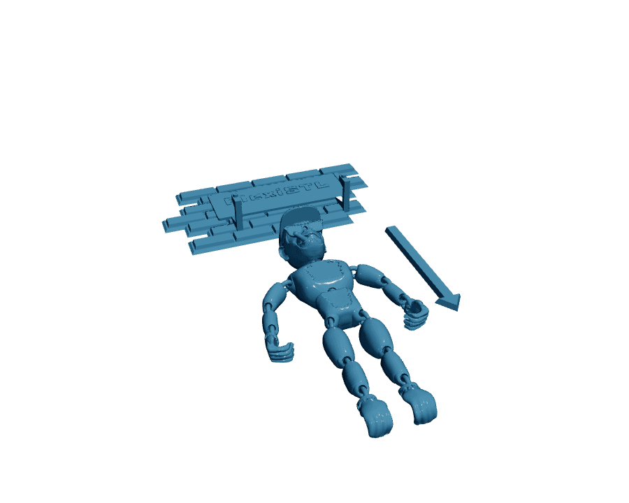 Gangster Monkey — Articulated Flexi